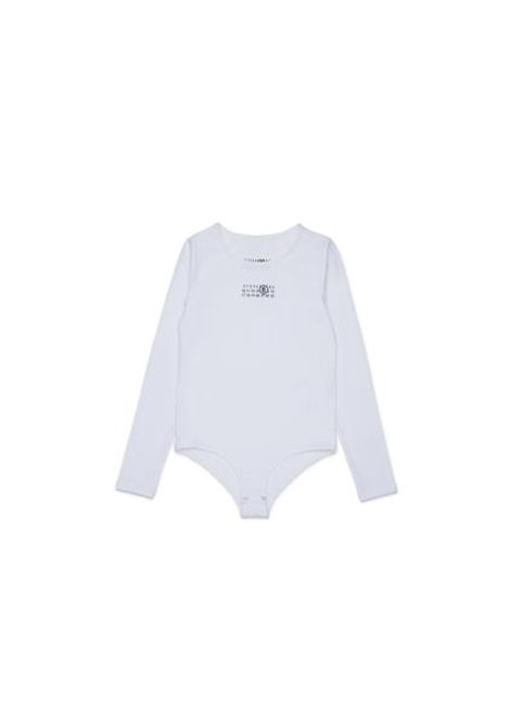 Body con logo MM6 KIDS MAISON MARGIELA | M60911 MM06LM6100